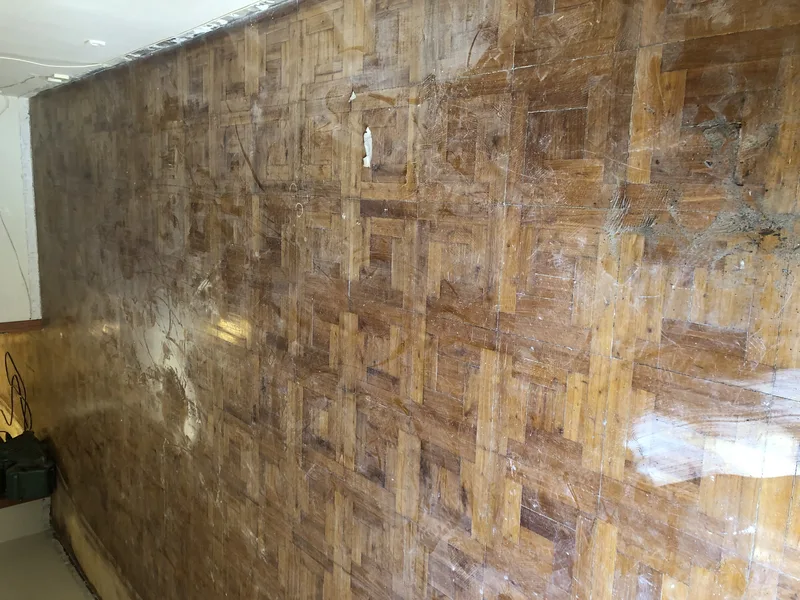 Restauracion de parquet antiguo en Barcelona