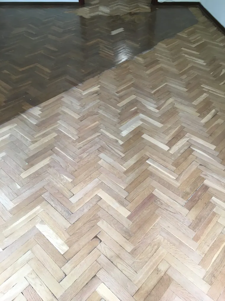 Restauración de parquet de roble en espiga en Barcelona 1 IMG 5993 opt